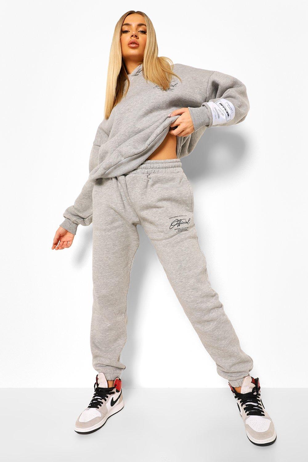 Boohoo 2025 grey tracksuit